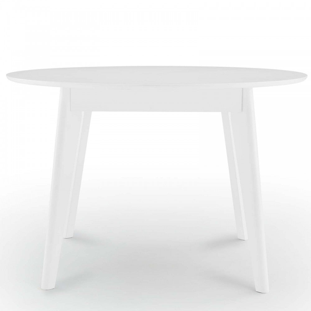 Vision 45" Round Dining Table, White