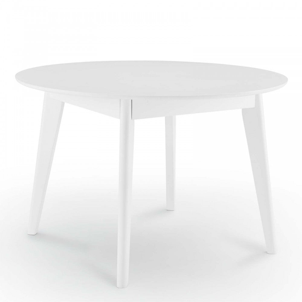 Vision 45" Round Dining Table, White