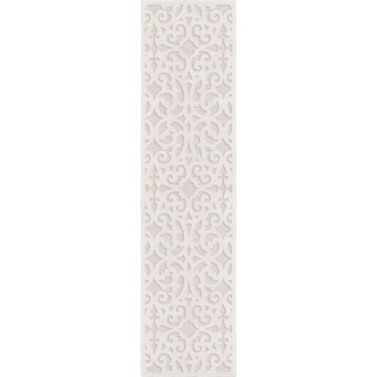 Orian Boucle' Seaborn Natural 23"X90"