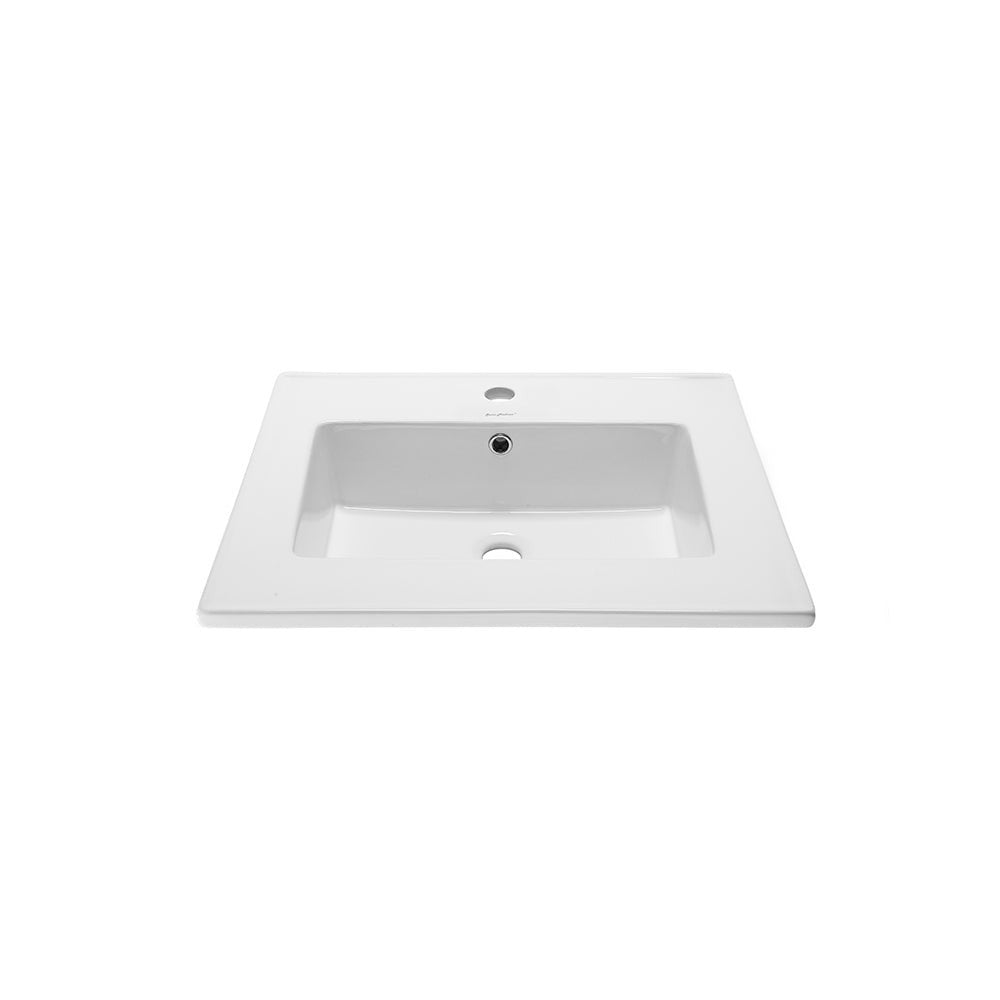 Voltaire 25 Vanity Top Sink with Single Faucet Hole