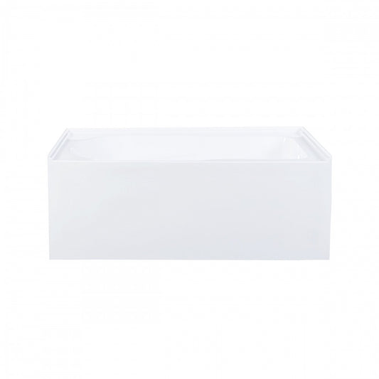 Voltaire 54" X 30" Left-Hand Drain Alcove Bathtub with Apron