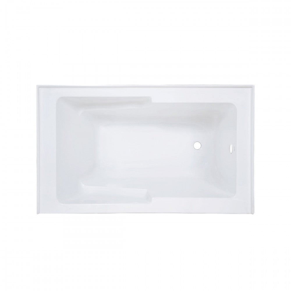 Voltaire 54" X 30"  Right-Hand Drain Alcove Bathtub with Apron