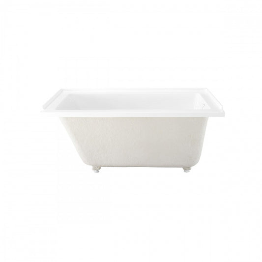 Voltaire 54x30 Acrylic Glossy White, Alcove, Integral Right-Hand Drain, Bathtub