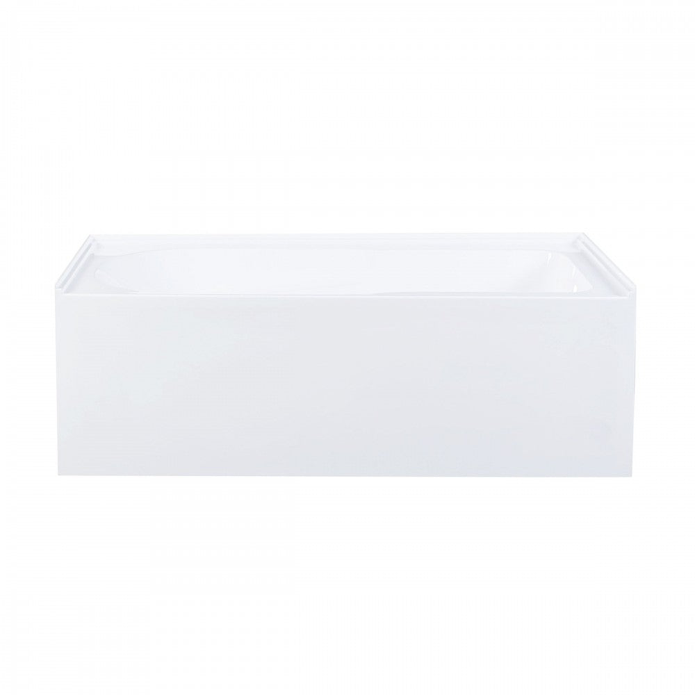 Voltaire 60" X 30" Left-Hand Drain Alcove Bathtub with Apron