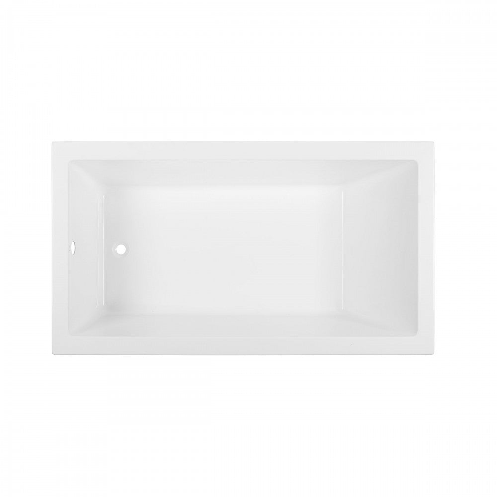 Voltaire 60"x 36" Reversible Drain Drop-In Bathtub