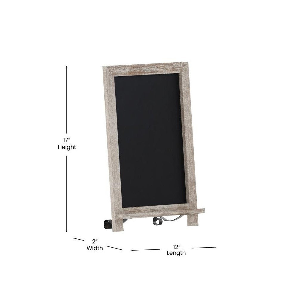 Weathered Tabletop Chalkboard