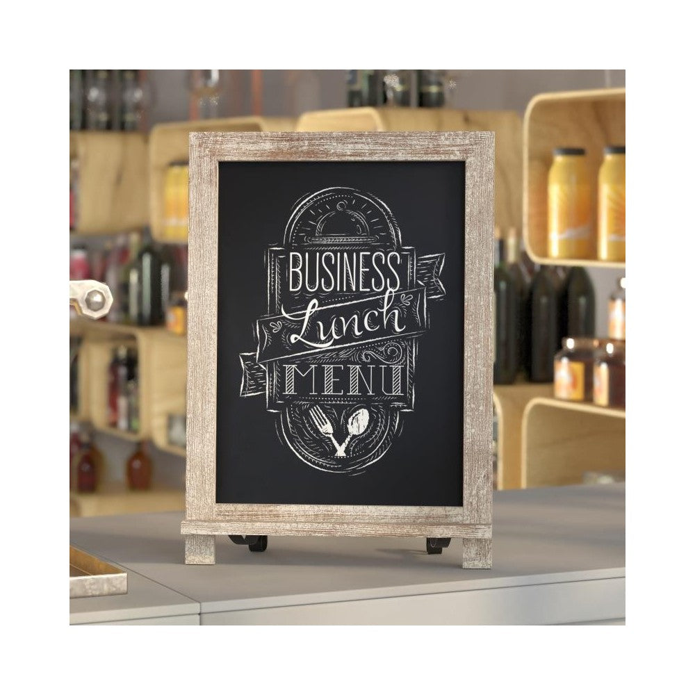 Weathered Tabletop Chalkboard