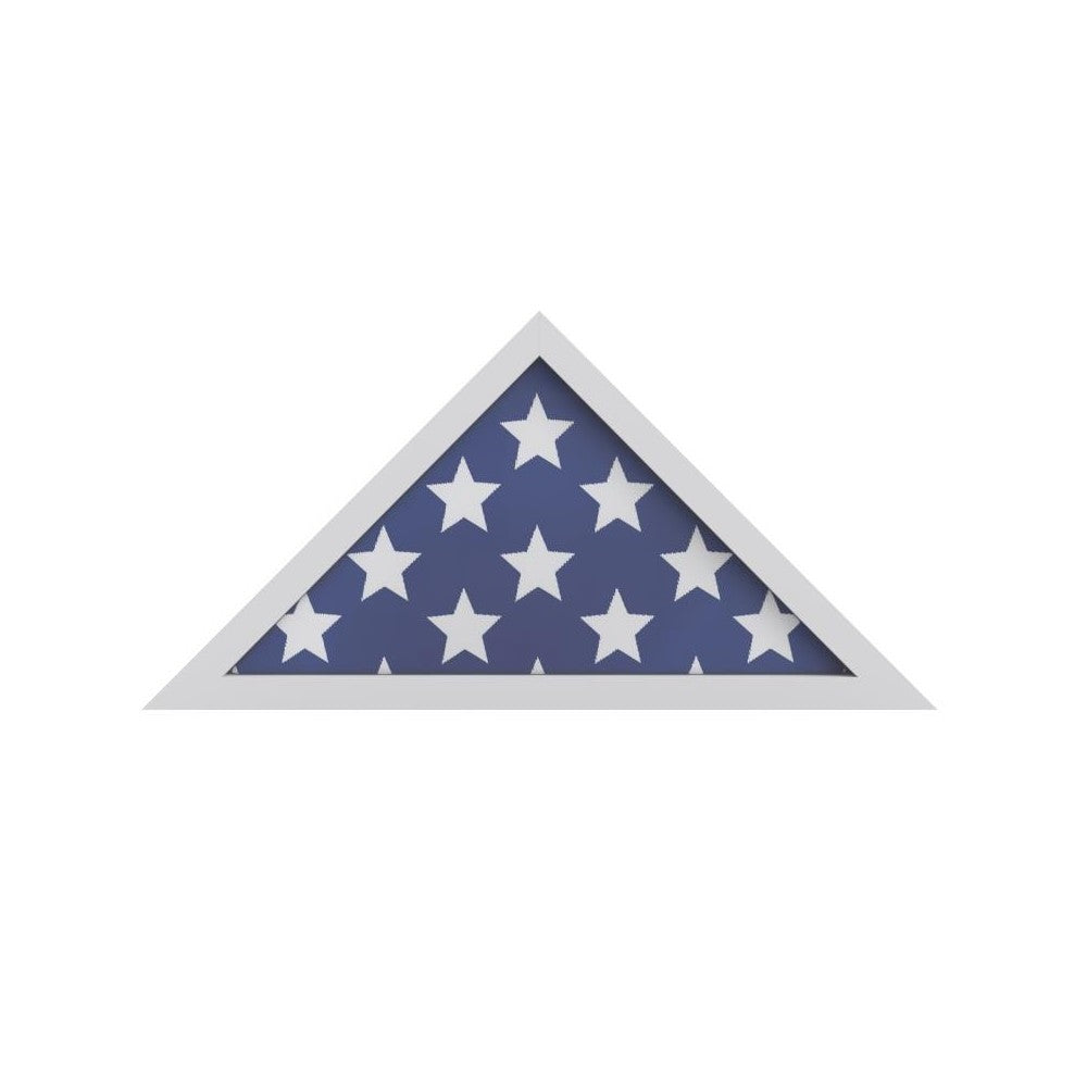 White 9.5 x 5 Flag Case