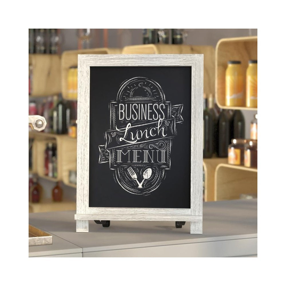 Whitewash Tabletop Chalkboard