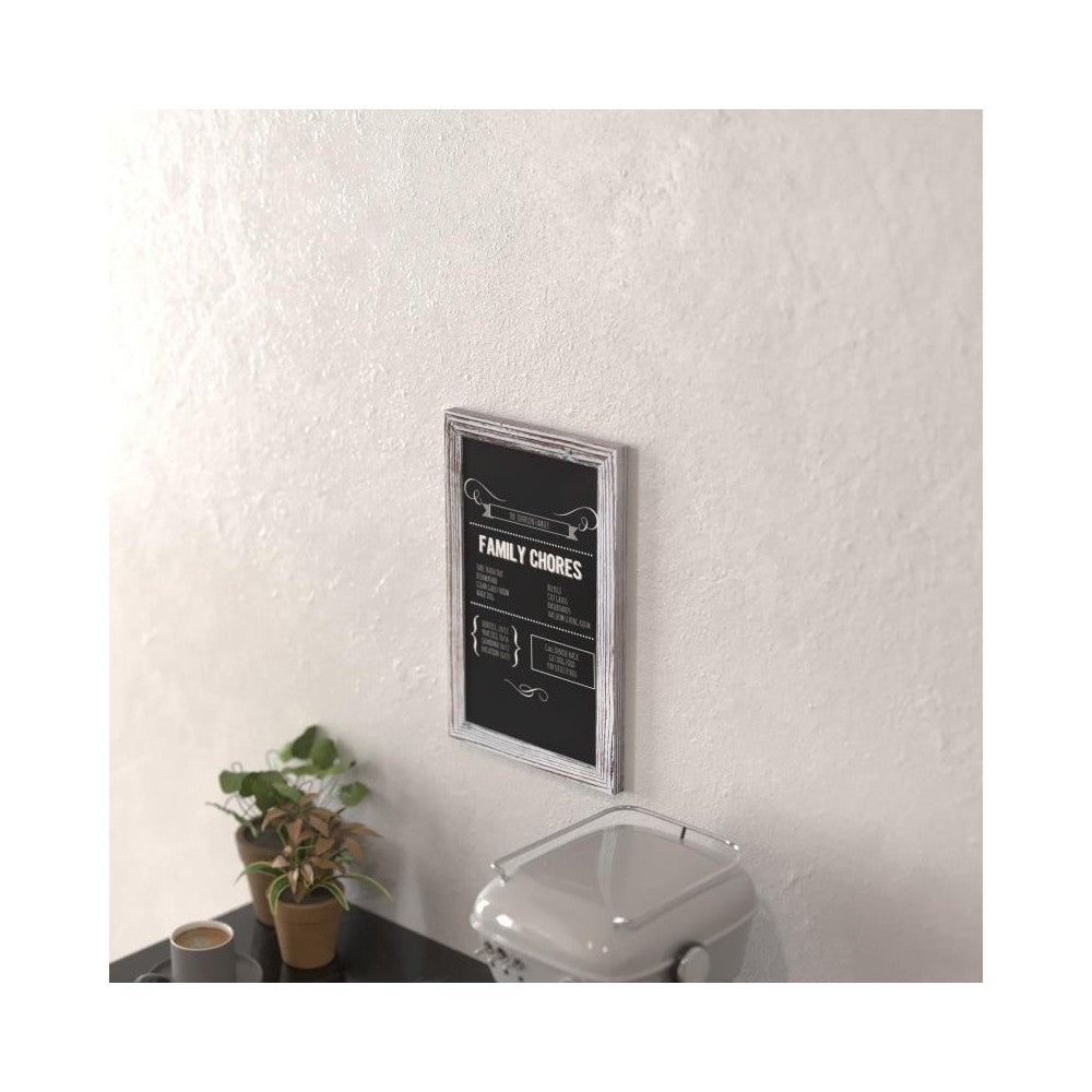 Whitewashed Hanging Chalkboard 11" x 17"