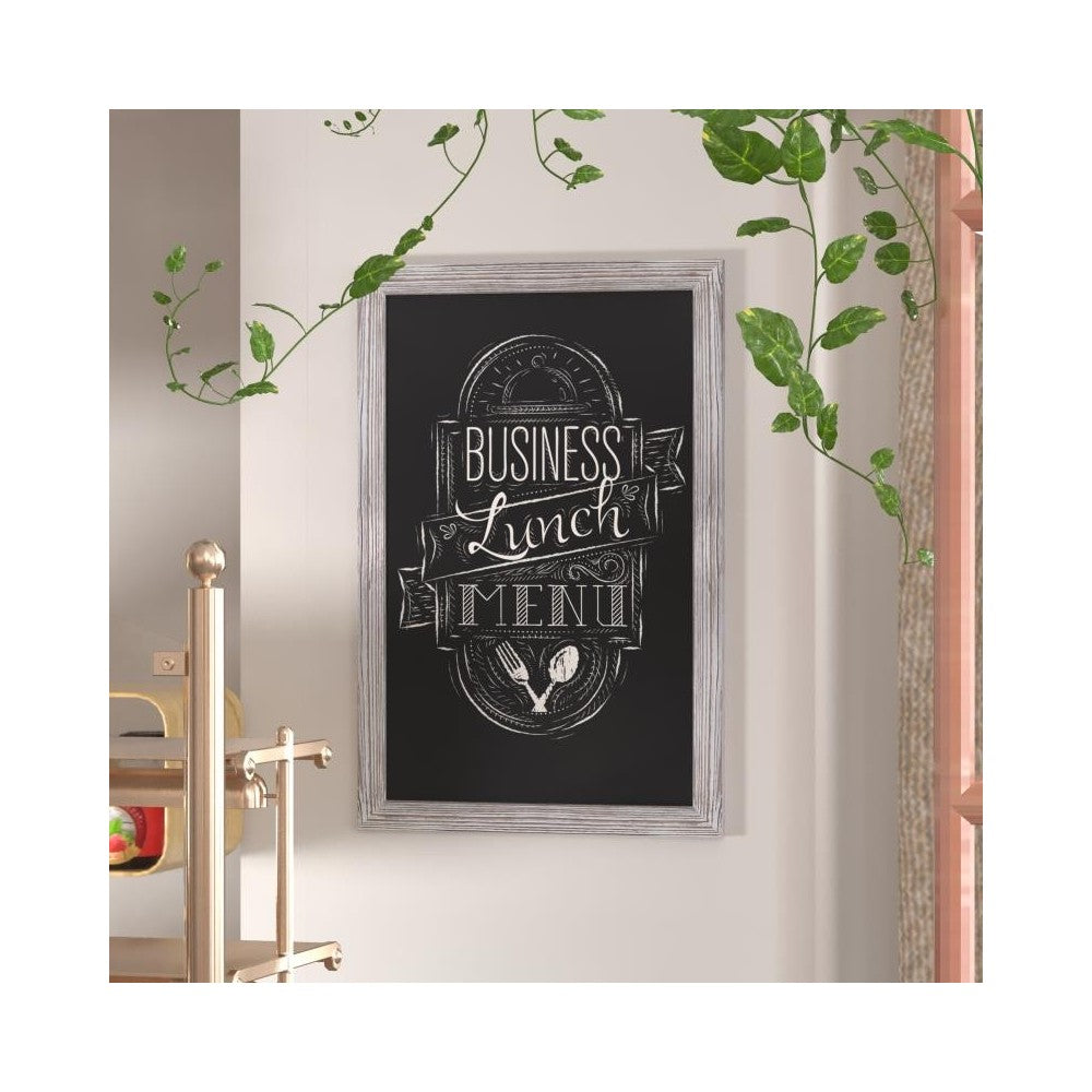 Whitewashed Hanging Chalkboard24" x 36"