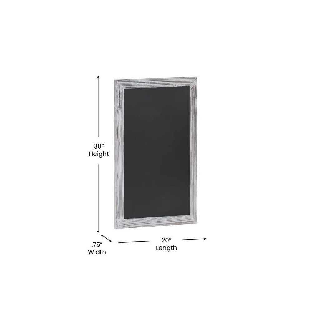 Whitewashed Hanging Chalkboard