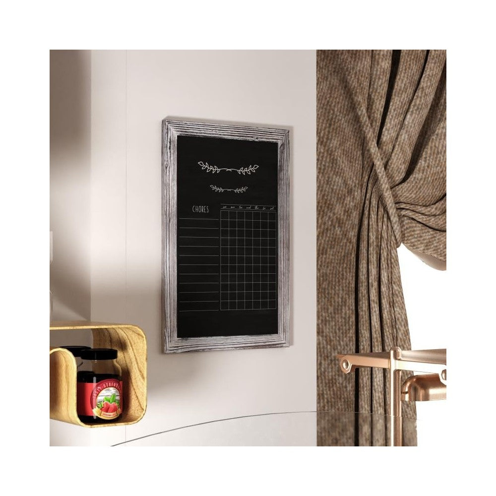 Whitewashed Hanging Chalkboard