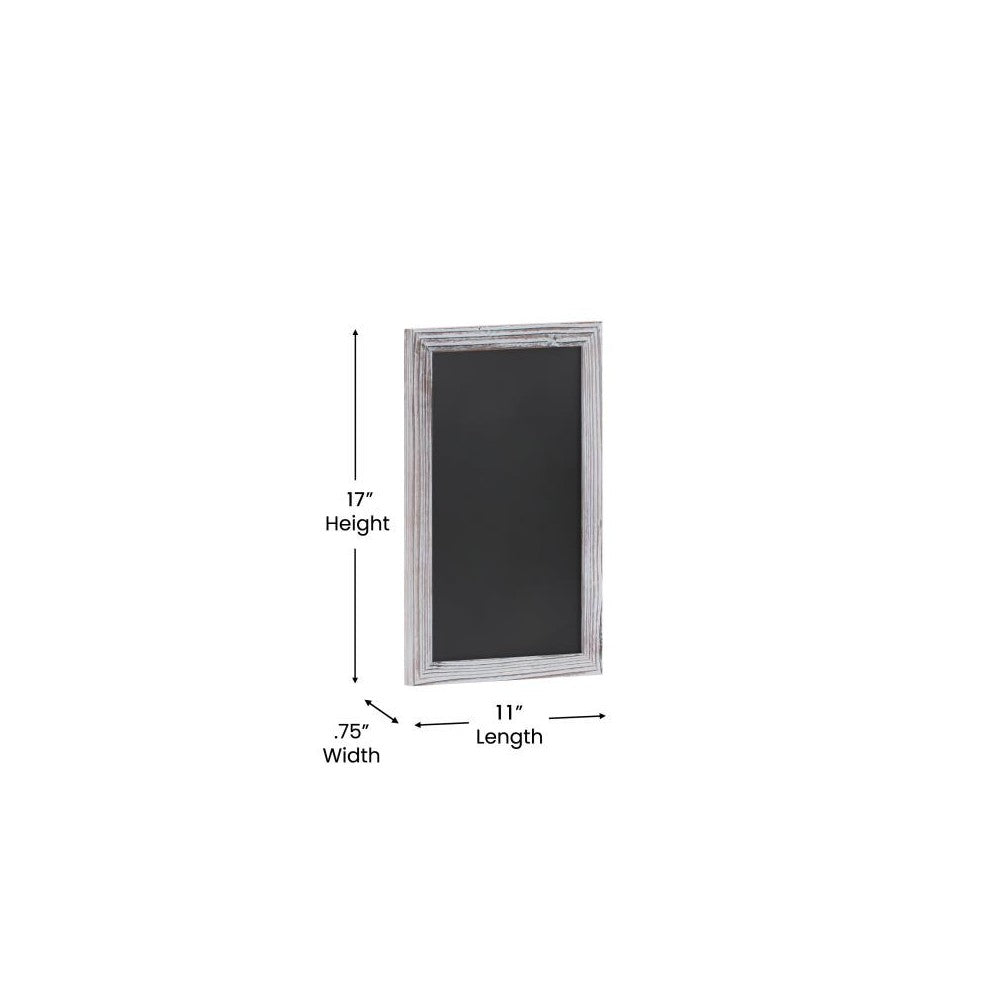 Whitewashed Hanging Wall Chalkboard