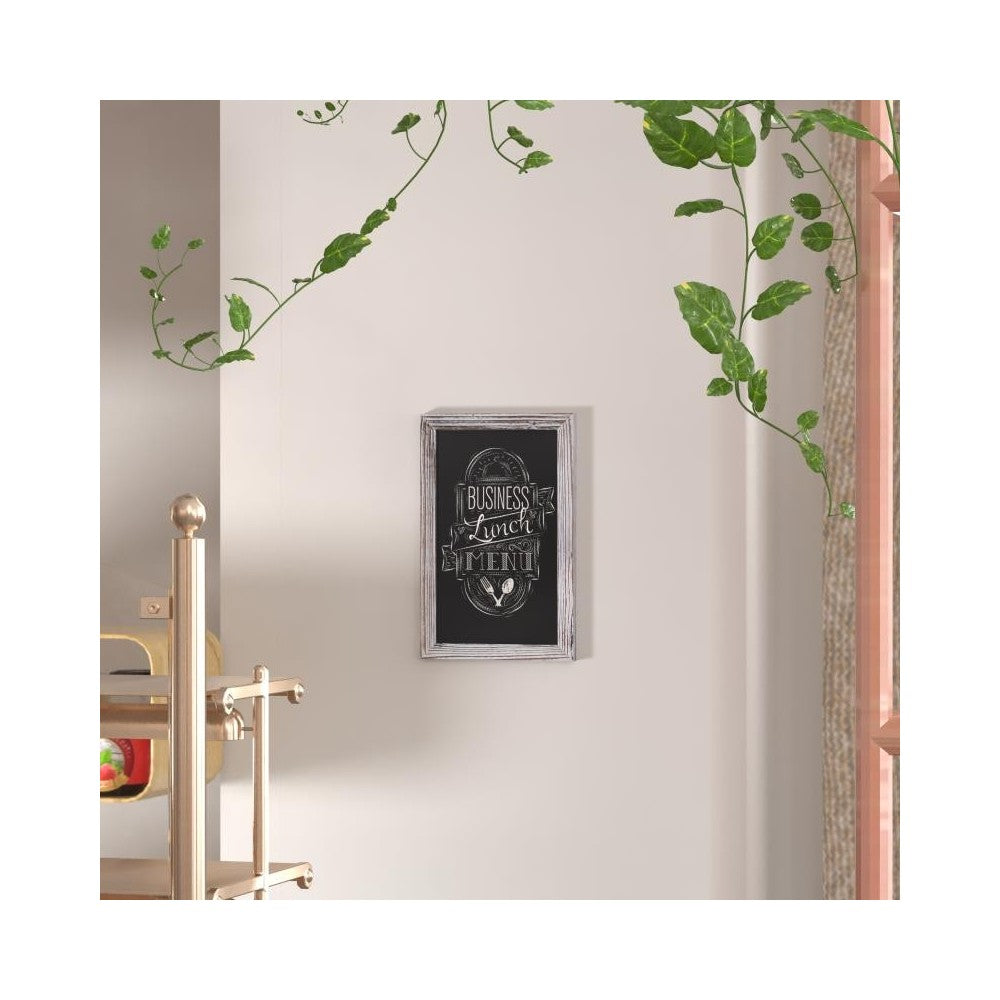Whitewashed Hanging Wall Chalkboard