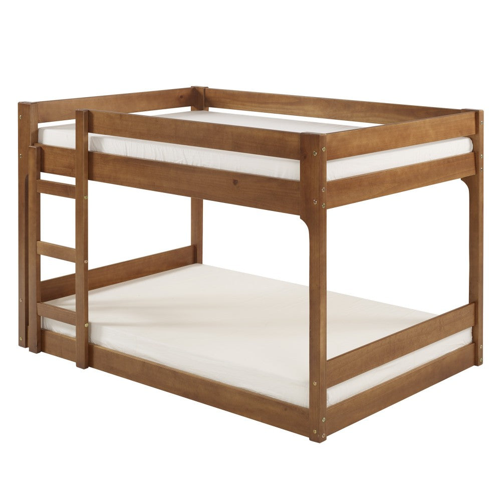 Winslow Jr Twin Over Twin Mod Bunk Bed - Caramel
