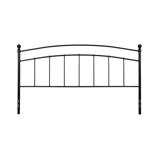 Woodstock Decorative Black Metal King Size Headboard