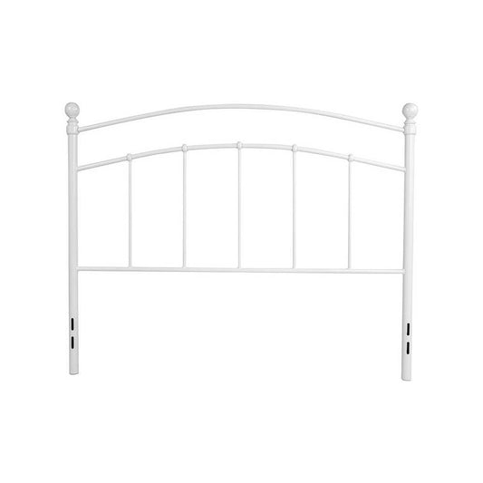 Woodstock Decorative White Metal Full Size Headboard