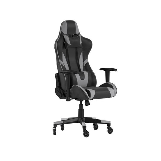 X20 Gray Gaming Chair -Skate Wheels