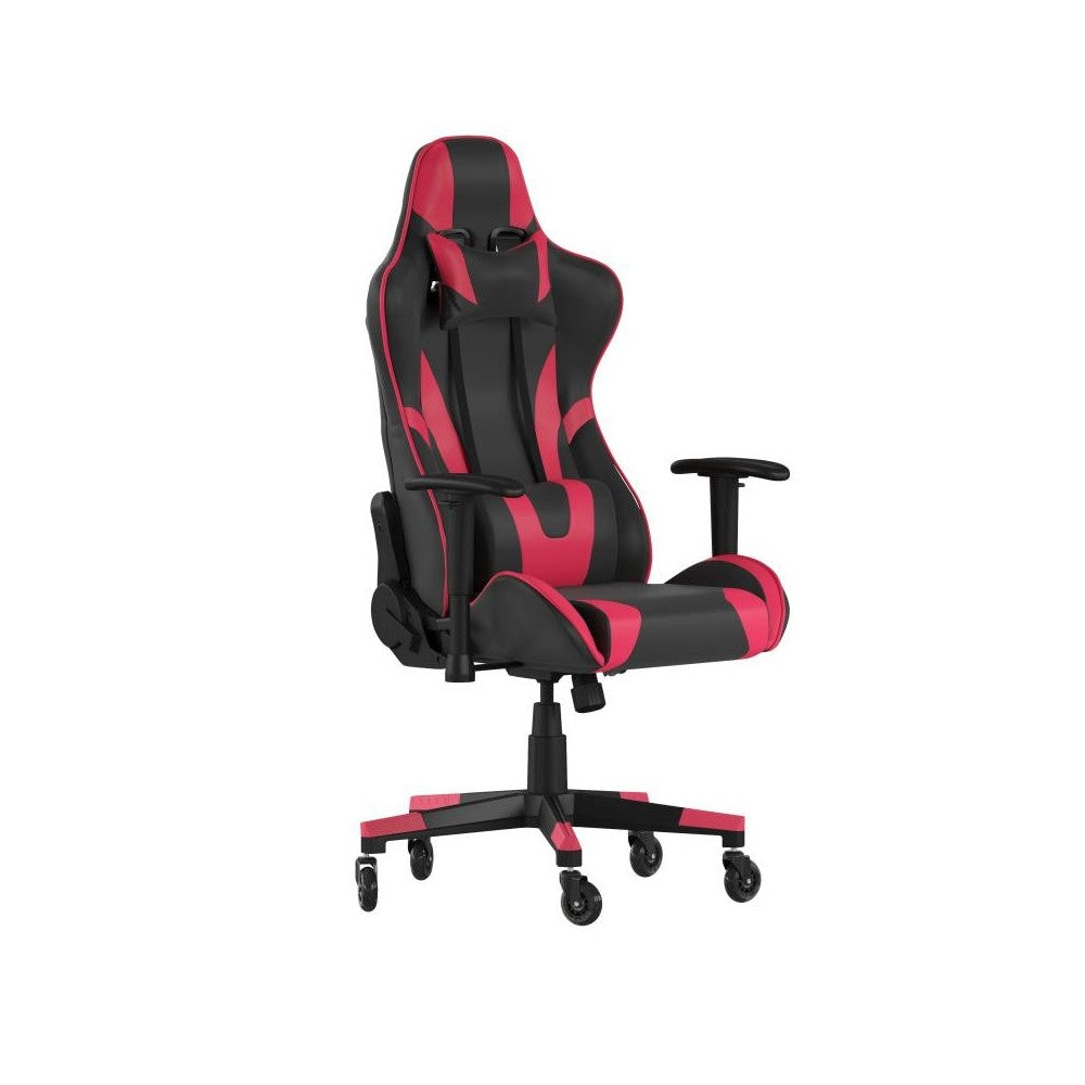 X20 Red Gaming Chair -Skate Wheels