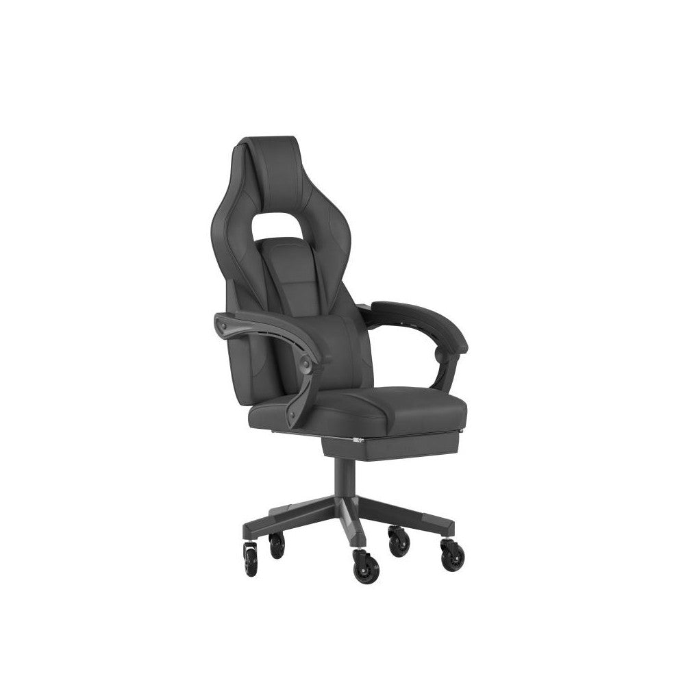 X40 Black Gaming Chair-Skater Wheels