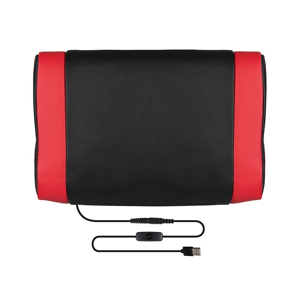 X40 Gaming Chair Racing Ergonomic Computer Chair with Fully Reclining Back/Arms, Slide-Out Footrest, Massaging Lumbar - Red