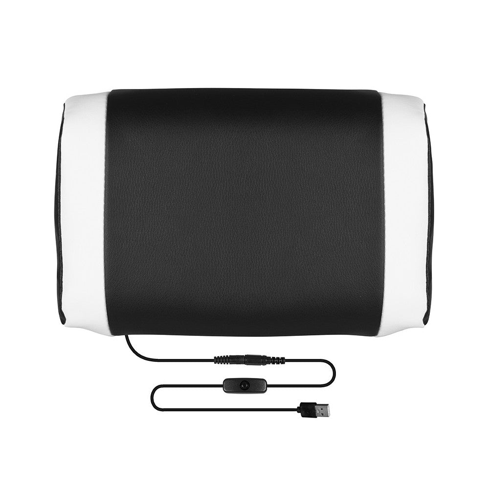 X40 Gaming Chair Racing Ergonomic Computer Chair with Fully Reclining Back/Arms, Slide-Out Footrest, Massaging Lumbar - White